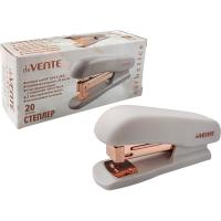 Степлер №24/6, 26/6 "deVENTE. Esthetics" (20 листов) пластик 4142518 лавандово-пепельный