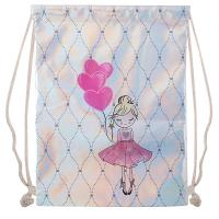 Сумка для обуви КОКОС Girl with Hearts, 34*43 см 210242 полиуретан