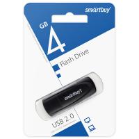 Флэш-драйв 4ГБ Smartbuy Scout USB 2.0 черный SB004GB2SCK