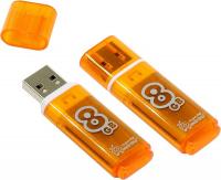 Флэш-драйв 8ГБ Smartbuy Glossy оранжевый USB SB8GBGS-Or