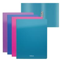 Папка с бок.зажимом A4 Diagonal Vivid 500мкм EK 47184 ассорти