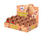 Мягкий сувенир заводная WOOZOO. Капибара ассорти 666200