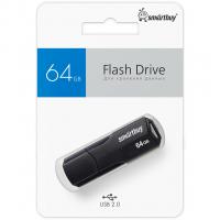 Флэш-драйв 64ГБ SmartBuy CLUE Black черный USB 2.0 SB64GBCLU-K