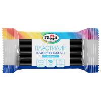 Пластилин Гамма "Классический" черный 50 гр. 270818_18