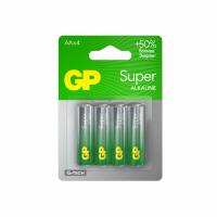 Батарейка GP Super Alkaline LR6 24А AA 4шт/уп