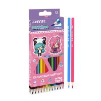 Карандаши цветные 12 шт. deVENTE. Trio Mega Soft. NicoNico 5022334 трехгранные