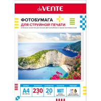 Фотобумага deVENTE А4 230гр, 20л, матовая 2042406