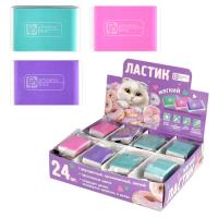 Ластик Феникс. ПАСТЕЛЬНАЯ КЛАССИКА 63633, ассорти