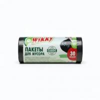 Мешки д/мусора WIKKY Классик 30л*20 шт 6 мкм черные 