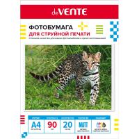 Фотобумага deVENTE А4 90гр, 20л, матовая 2042420