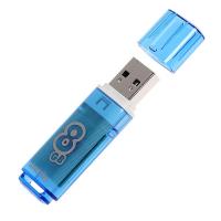 Флэш-драйв 8ГБ Smartbuy Glossy голубой USB SB8GBGS-B