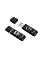 Флэш-драйв 8ГБ Smartbuy Glossy черный USB SB8GBGS-K