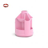 Подставка настольная Erich Krause Mini Desk, Pastel 51470 вращающаяся, без наполнителя, розовая