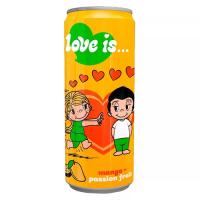 Газированный напиток LOVE IS Манго и Маракуйя 330 мл ЧЕСТНЫЙ ЗНАК ВВВ