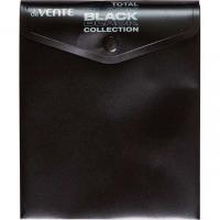 Пaпка-конверт на кнопке A6  deVENTE TOTAL BLACK 3071336