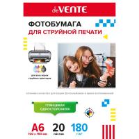 Фотобумага deVENTE А6 180гр, 20л, глянец 2042902