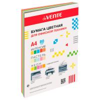 Бумага цветная А4 30л deVENTE. MIX интенсив, неон, пастель, ассорти (15 цветов) 2072421