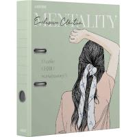 Пaпка-регистратор А4, 75 мм deVENTE Mentality 3091213 мет. окантовкой, мат.ламин.