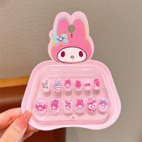 Детские накладные ногти My Melody, розовые