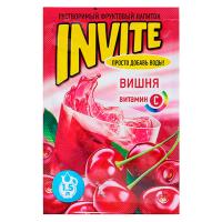 Растворимый напиток INVITE Вишня, пакетик 9 г