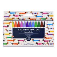 Набор масляной пастели 12 цв. BrunoVisconti HAPPYCOLOR, ассорти 31-0006/01
