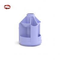 Подставка настольная Erich Krause Mini Desk, Pastel 51472 вращающаяся, без наполнителя, фиолетовая