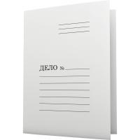 Обложка мелован., "Дело" deVENTE А4 (БЕЗ СКОРОСШИВАТЕЛЯ) 390 г/м2, белая, 3077502