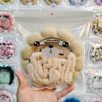 Набор повязок для умывания Медведь: 5 предметов, бежевый