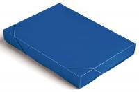 Короб архивный пластик на резинке 40мм 700мкм BA40/07BLUE синяя