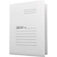 Обложка мелован., "Дело" deVENTE А4 (БЕЗ СКОРОСШИВАТЕЛЯ) 320 г/м2, белая, 3077405