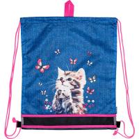 Сумка для смен/об deVENTE. Cute Cat 40*47см 1отд. на завязке 7040107