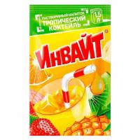 Растворимый напиток ИНВАЙТ тропический коктейль 12 гр