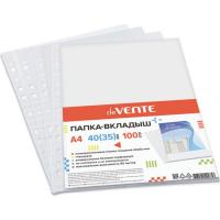 Файловый вкладыш A4  40(35)  мкм 100шт deVENTE 3050006 гладкий