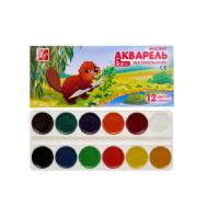 Краски акв. 12 цв. ЛУЧ "ZOO" (МИНИ) медовые, б/к, карт.уп. 19С1247-08