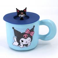 Кружка 500мл Kuromi, керамика, крышка