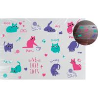 Настольное покрытие deVENTE. Funny Cats 70*50 см PVC  8061540