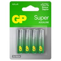 Батарейка GP Super G-Tech LR6 15A AA 4шт/уп