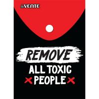 Пaпка-конверт на кнопке A6- (11,4*15,8см) 150 мкм deVENTE. Remove all toxic 3079224