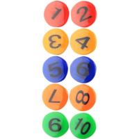 Магниты 3 см (10шт) deVENTE. Numerals 6021001