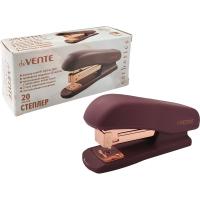 Степлер №24/6, 26/6 "deVENTE. Esthetics" (20 листов) пластик 4142517 бургунди