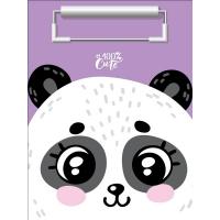 Доска-планшет А5 deVENTE 100% Cute. Panda, с прижимом, лам. картон 2мм 3034109