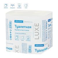Туалетная бумага 250лист/пачк. 2-слойная OfficeClean Professional (V-сл) , 23*10,8, белые