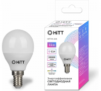 Лампа светодиодная HITT PL-G45-11-230-E14-6500 1010057