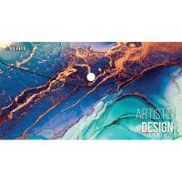 Пaпка-конверт на кнопке DL (26*14 см) 150 мкм deVENTE Marble 3071523