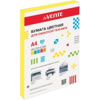 Бумага цветная А4 100л deVENTE, интенсив желтый 2072213