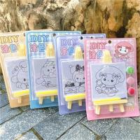 Картина по номерам мини Sanrio с мольбертом, ассорти
