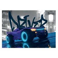 Клеенка для труда КОКОС City car 35*50 ПВХ, 260579
