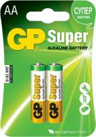 Батарейка GP Super Alkaline LR6 15A AA 2шт/уп