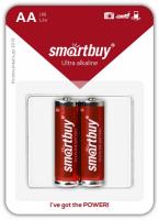 Батарейка Smartbuy LR6/2B AA алкалиновая SBBA-2A02B 2шт/уп