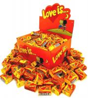 Жевательная резинка Love is Апельсин-Ананас, 4,2 гр (в блоке 100 шт)